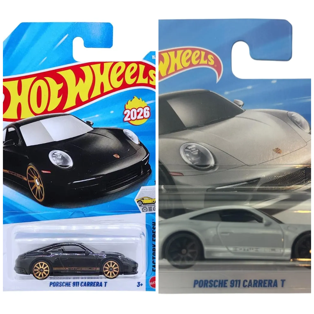Hot Wheels Porsche 911 Carrera T Factory Fresh Vehicle