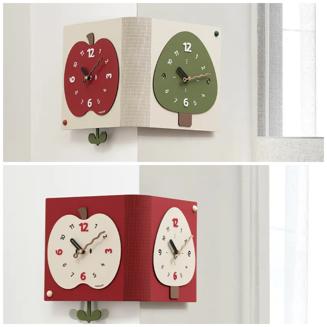 Orchard Storybook Corner Pendulum Clock