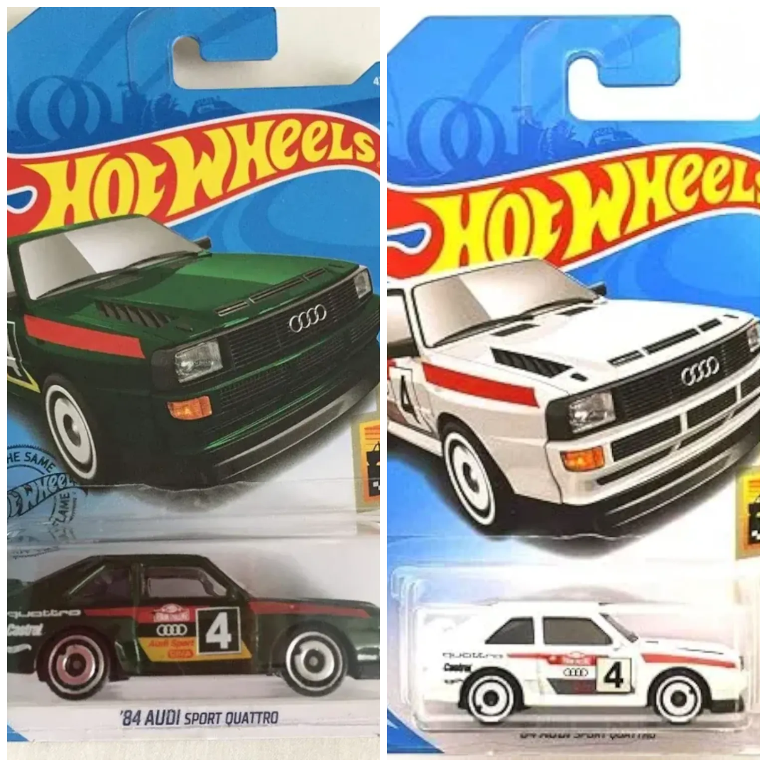 Hot Wheels Audi Sport Quattro Rally Champion Vehicle