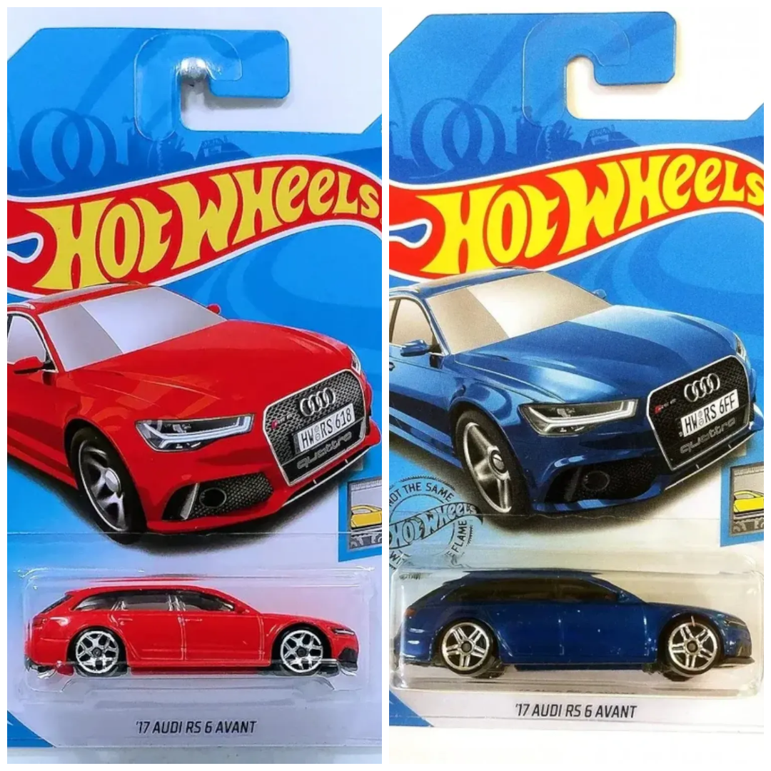 Hot Wheels Factory Fresh '17 Audi RS 6 Avant Vehicle