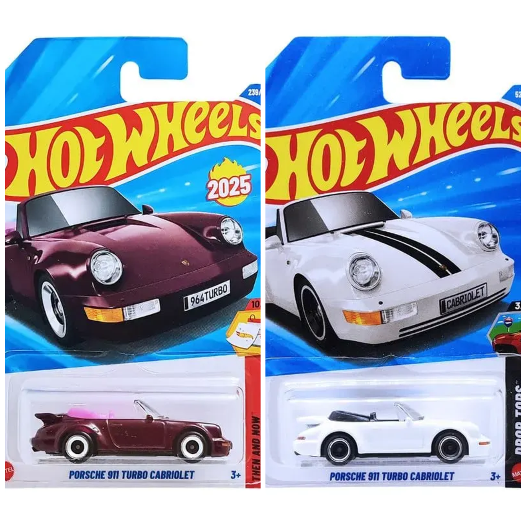 Hot Wheels Porsche 911 Turbo Cabriolet Drop Tops Edition