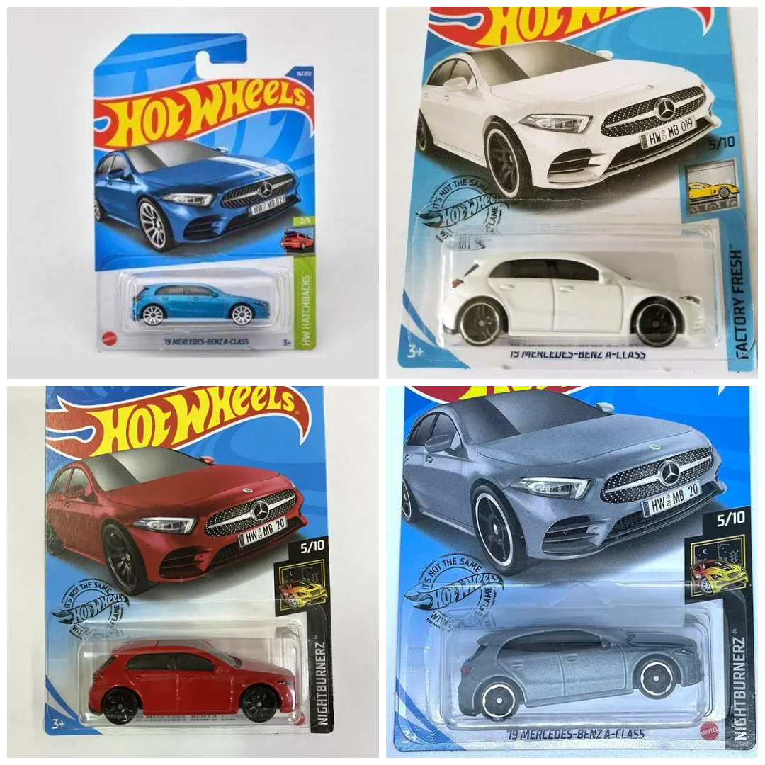 Hot Wheels '19 Mercedes Benz A-Class Turbo Vehicle