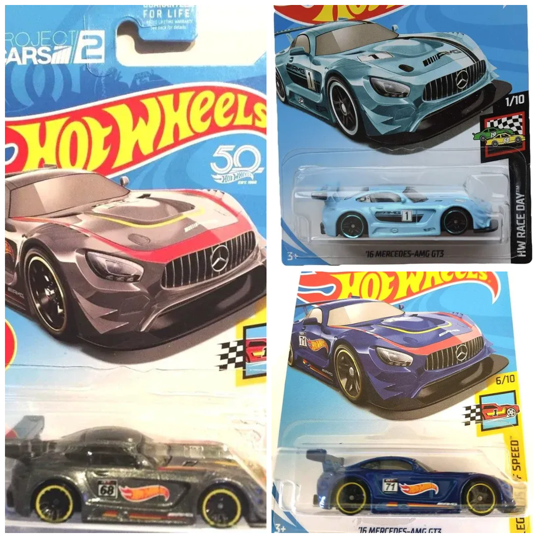 Hot Wheels Legends of Speed Mercedes AMG GT3 Vehicle