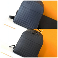 B-Mountain Intrecciato Slim Architectural Leather Backpack