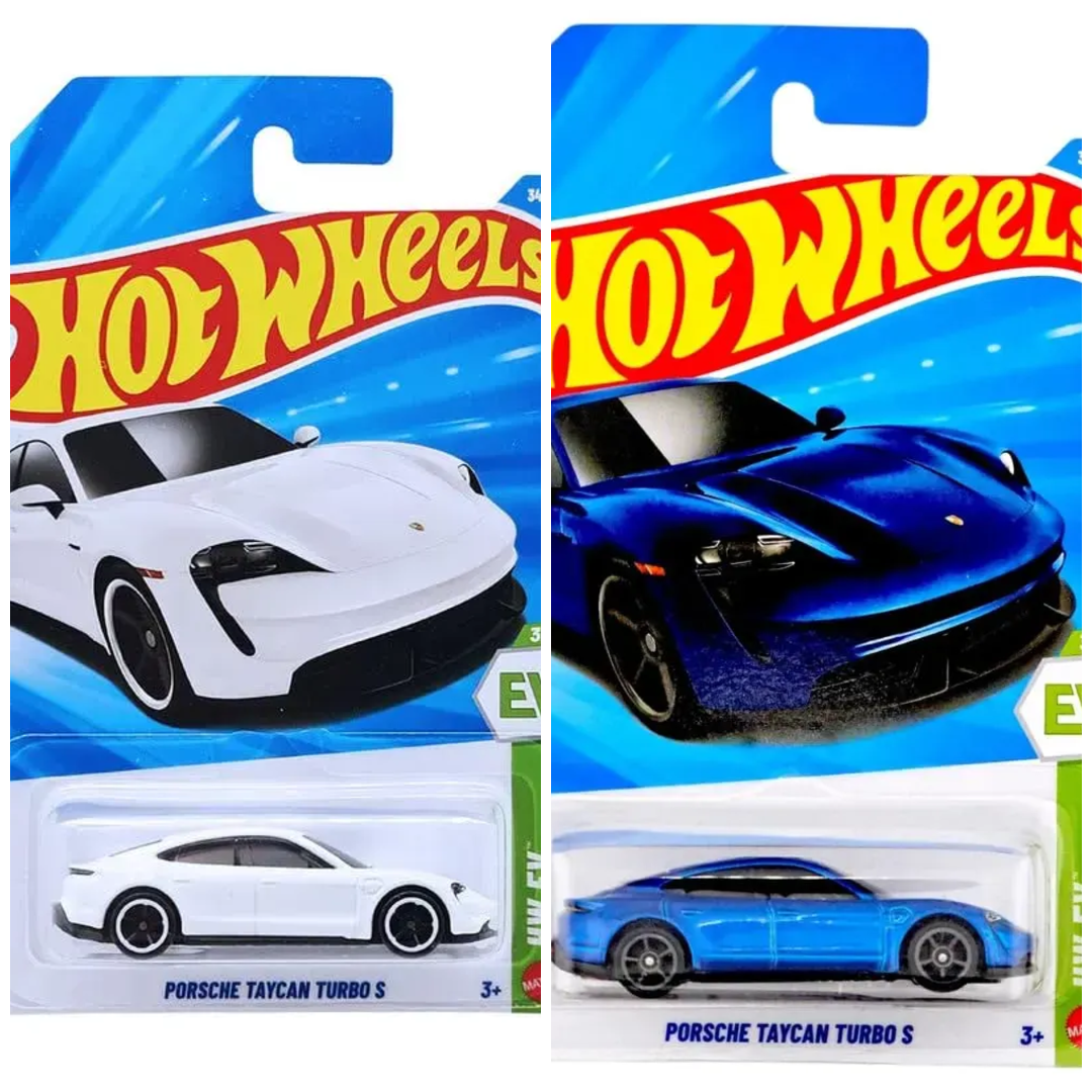 Hot Wheels Porsche Taycan Turbo S HW EV Edition
