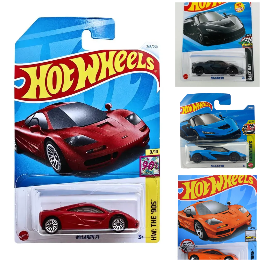 Hot Wheels McLaren F1 HW: The '90s Mainline Showcase