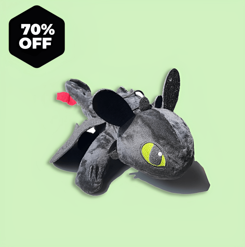 Dragon Glide Toothless Night Fury Plushie - Bear Hugs