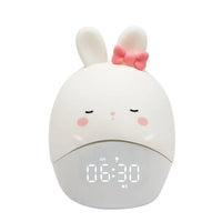 Duck and Bunny Night Lamp with Alarm Clock - Bear Hugs