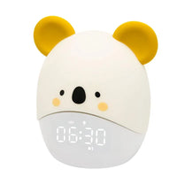 Duck and Bunny Night Lamp with Alarm Clock - Bear Hugs