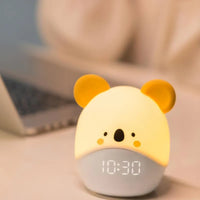 Duck and Bunny Night Lamp with Alarm Clock - Bear Hugs