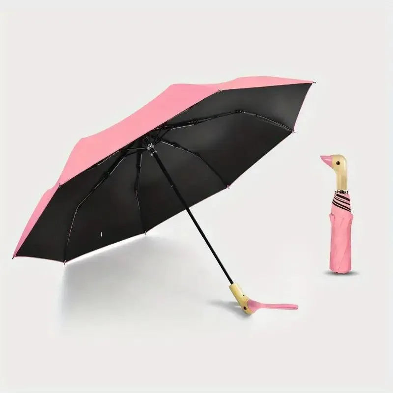 Duck Shaped Three-fold Creative Umbrella - Bear Hugs