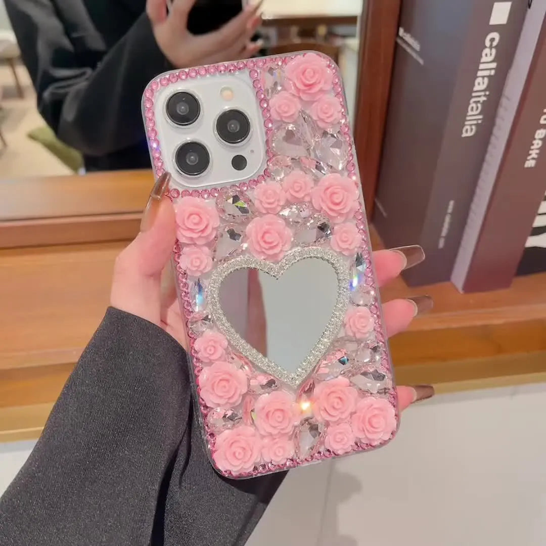 Mirror Gemstone Phone Case (For iPhones)