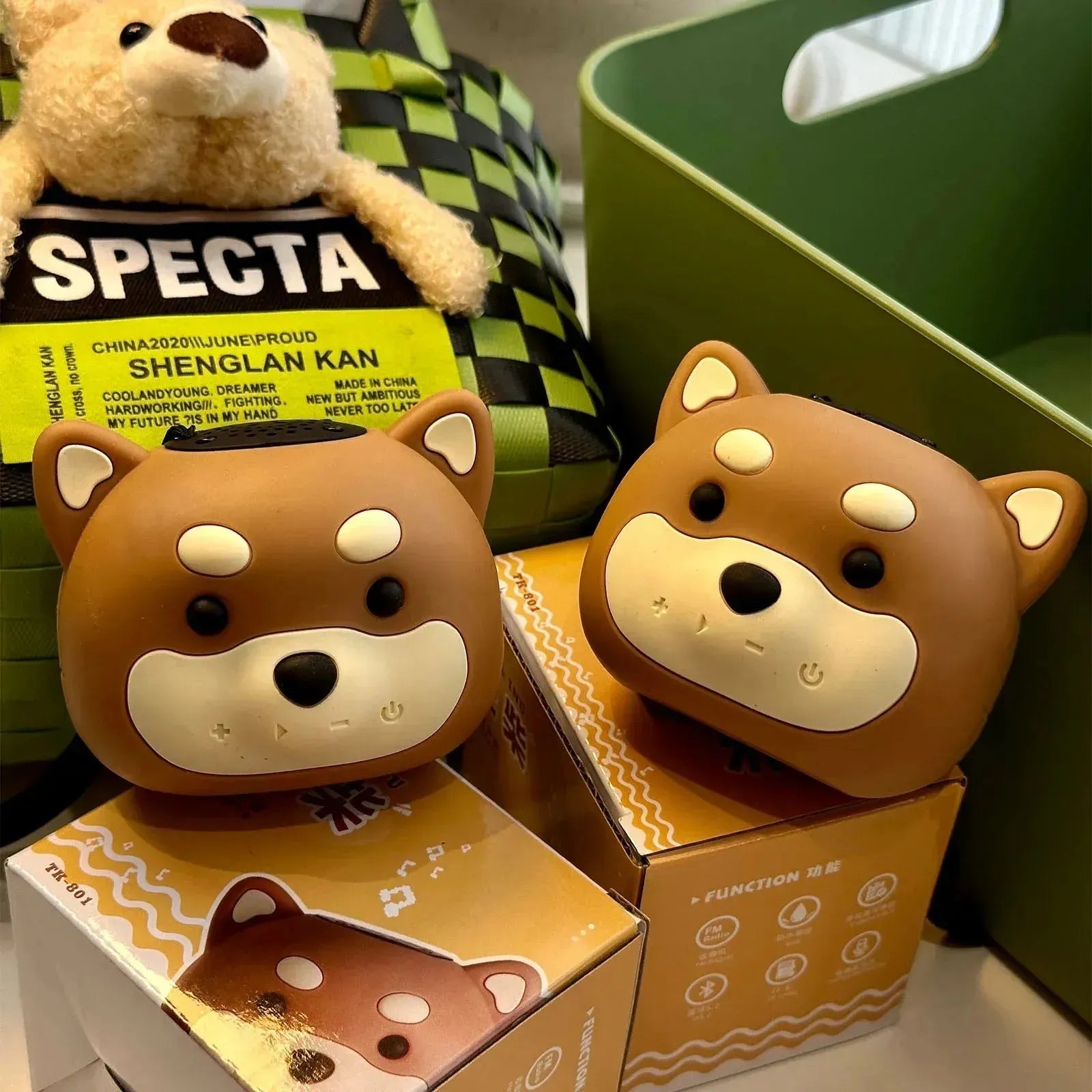 Kawaii Shiba Inu Bluetooth Speaker