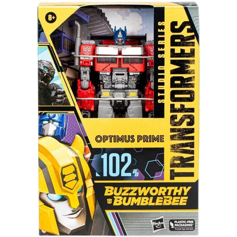 Transformers Buzzworthy Bumblebee Studio Series SS-102 SS102 ROTB Rise of the Beasts Optimus Prime 6.5" - Bear Hugs