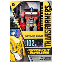 Transformers Buzzworthy Bumblebee Studio Series SS-102 SS102 ROTB Rise of the Beasts Optimus Prime 6.5" - Bear Hugs