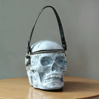 Edgy Punk Skull Mini Bag - Bear Hugs