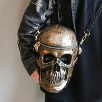 Edgy Punk Skull Mini Bag - Bear Hugs