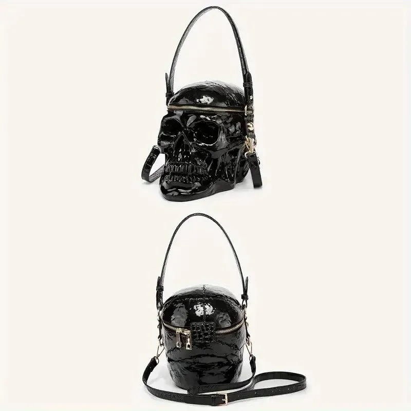 Edgy Punk Skull Mini Bag - Bear Hugs