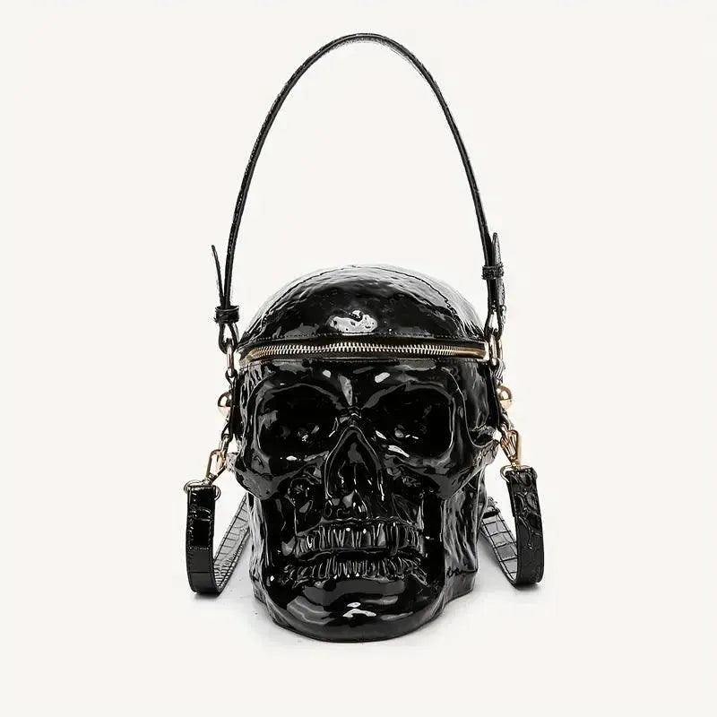 Edgy Punk Skull Mini Bag - Bear Hugs