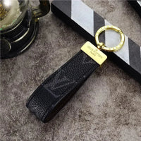 Signature Loop Premium Leather Keychain