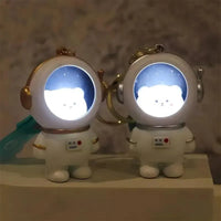 Enchanting Astronaut Bear Nightlight Pendant - Bear Hugs