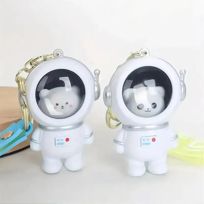 Enchanting Astronaut Bear Nightlight Pendant - Bear Hugs