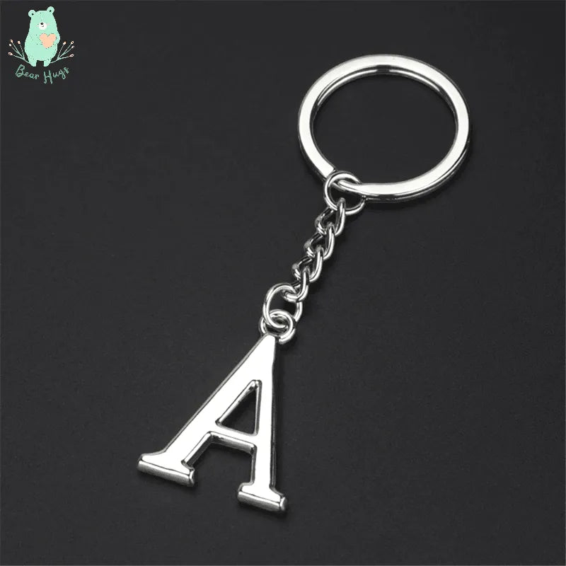 English Letters Keychain A to Z - Bear Hugs