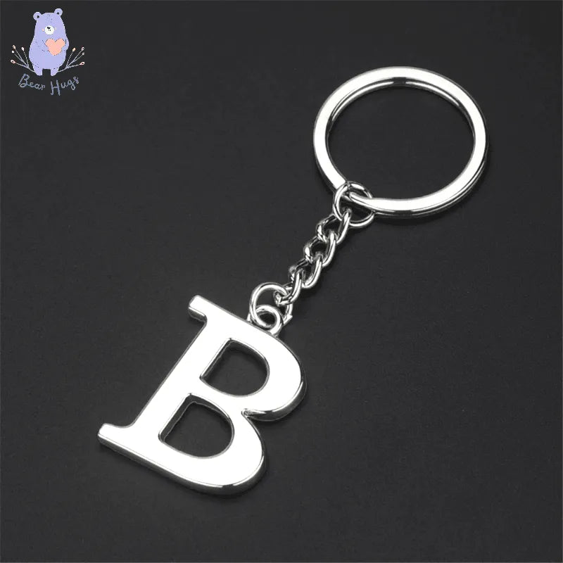 English Letters Keychain A to Z - Bear Hugs