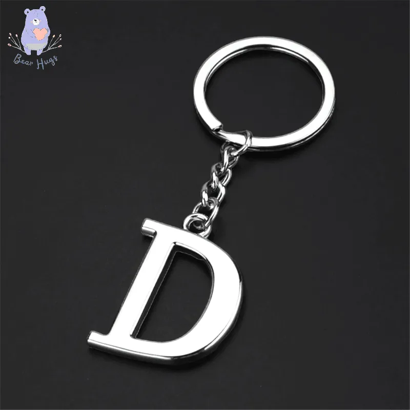 English Letters Keychain A to Z - Bear Hugs