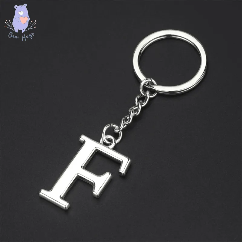 English Letters Keychain A to Z - Bear Hugs