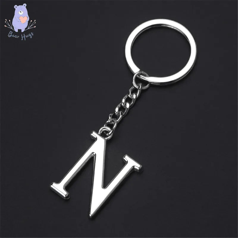 English Letters Keychain A to Z - Bear Hugs