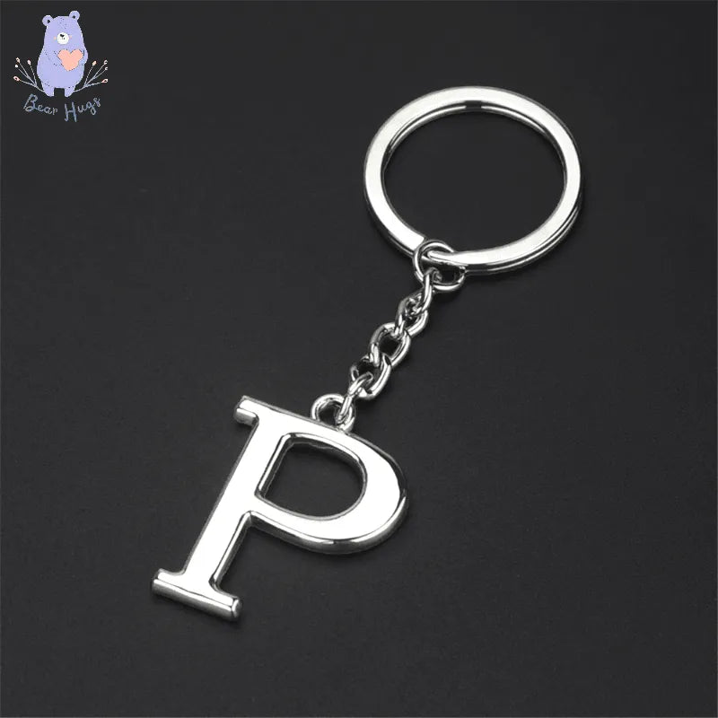 English Letters Keychain A to Z - Bear Hugs