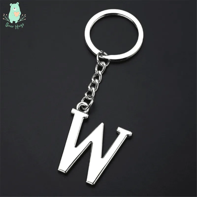 English Letters Keychain A to Z - Bear Hugs