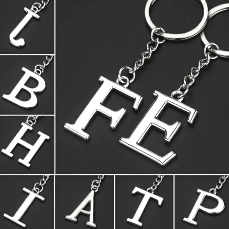 English Letters Keychain A to Z - Bear Hugs