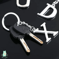 English Letters Keychain A to Z - Bear Hugs