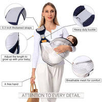 Ergonomic 3D Mesh Baby Carrier - Bear Hugs