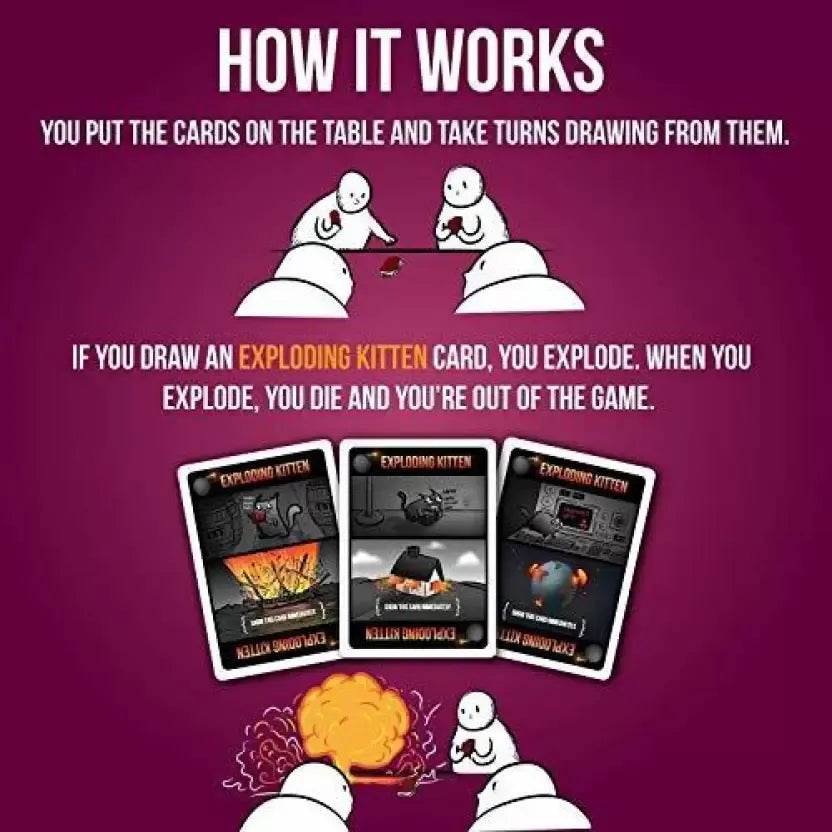 Exploding Kittens Card Game