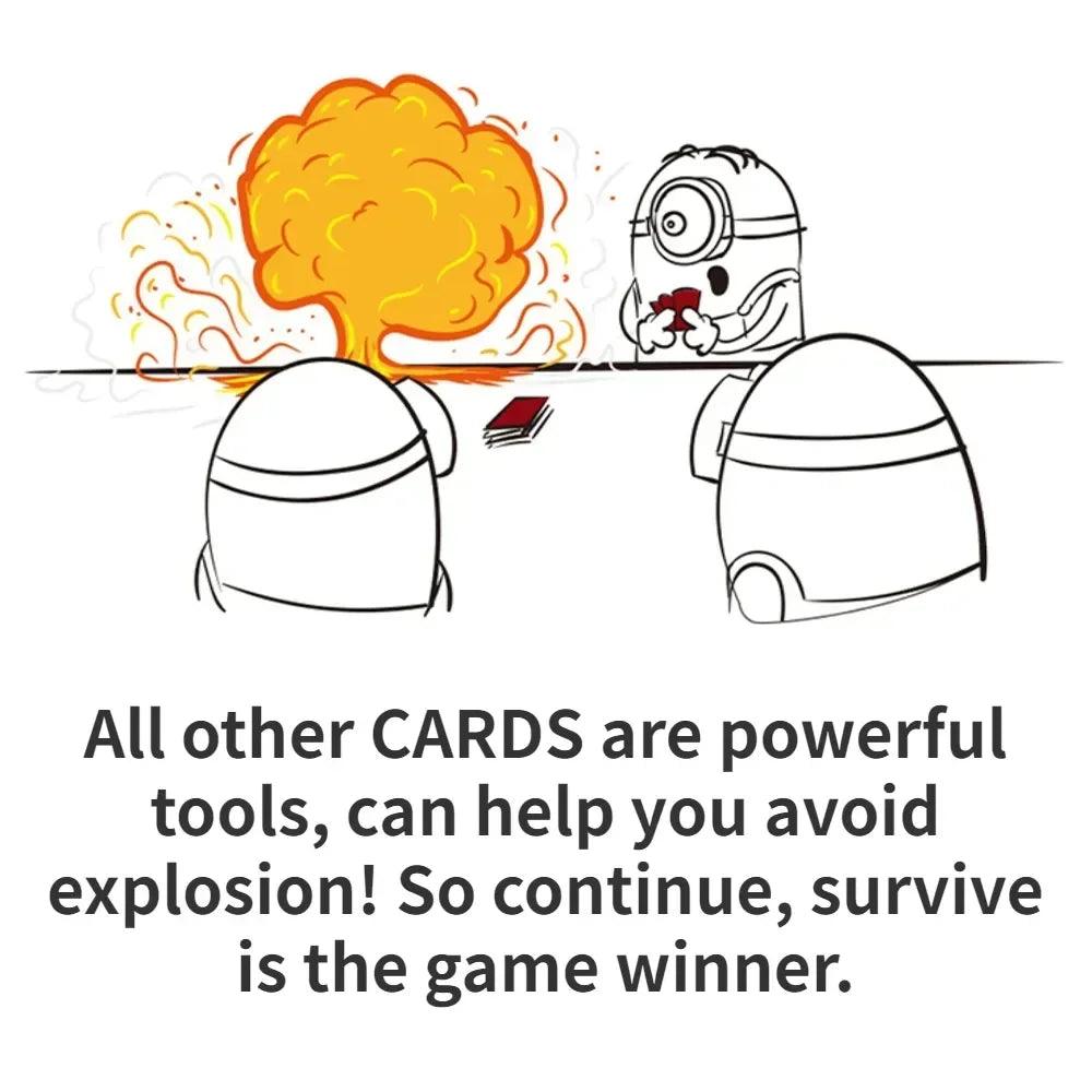 Exploding Minions Card Game - Bear Hugs