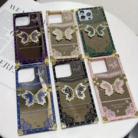 Gold Plated Butterfly Phone Case (For iPhones)