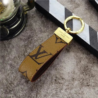 Signature Loop Premium Leather Keychain