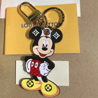 Globetrotter Monogram Mickey Keychain