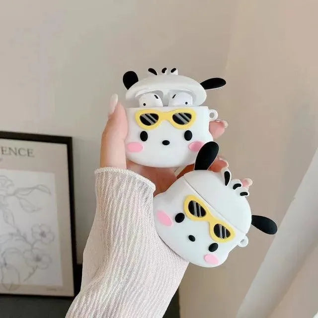 Fancy Sanrio Characters Case (For Airpods) - Bear Hugs