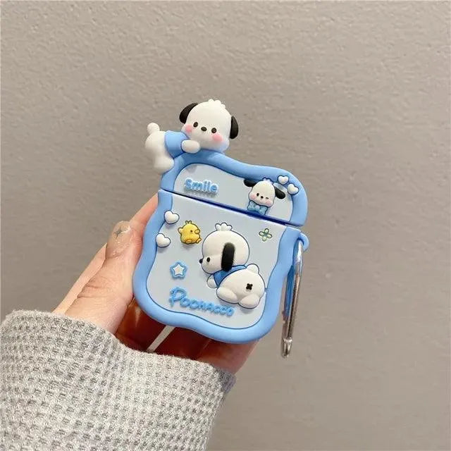 Fancy Sanrio Characters Case (For Airpods) - Bear Hugs