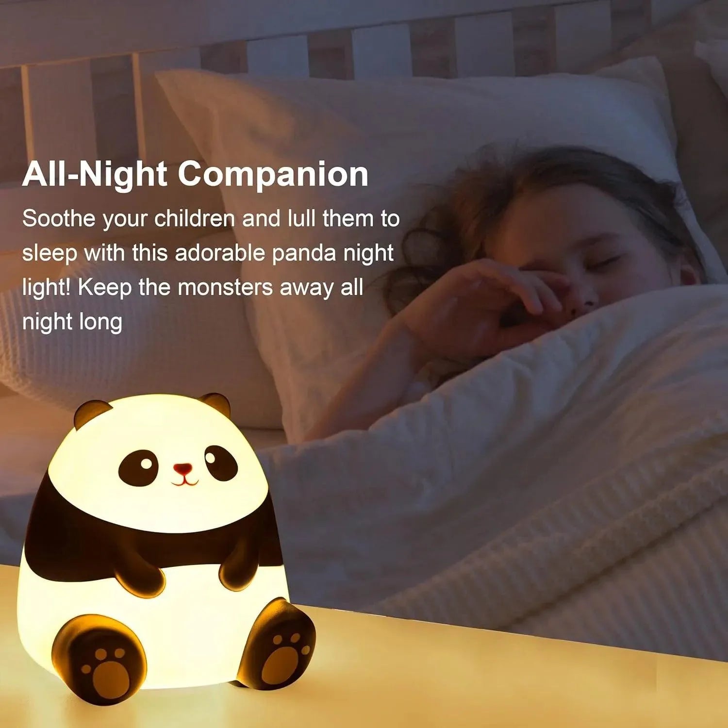 Fat Panda Night Lamp - Bear Hugs