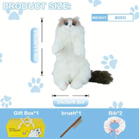 Realistic Mini Cat Shaped Backpack