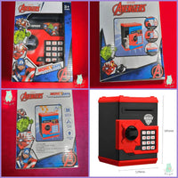 Fingerprint Unlock Operated Secret Code Lock ATM- Avengers - Bear Hugs