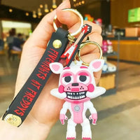 Five Nights at Freddy's Punk Animal Pendant Keychain - Bear Hugs