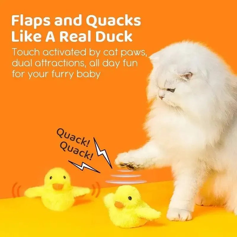 Flappy Duck Interactive Electric Cat Toy - Bear Hugs