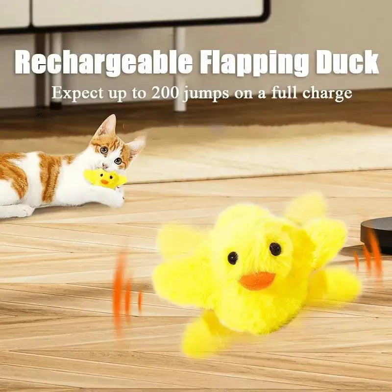 Flappy Duck Interactive Electric Cat Toy - Bear Hugs