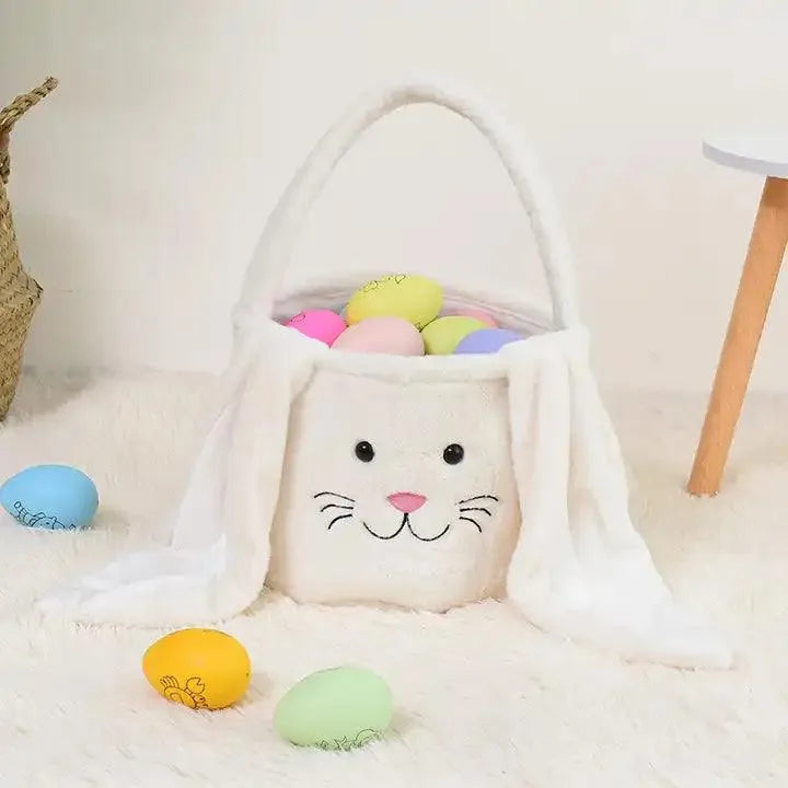 Floppy Ear Easter Bunny Basket - Bear Hugs